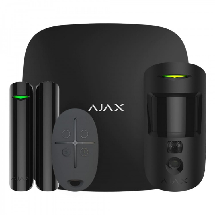 Комплект охранной сигнализации Ajax StarterKit Cam Plus - купить в Волгограде