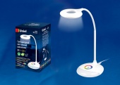 Настольный светодиодный светильник с аккумулятором Uniel TLD-535 White/LED/250Lm/5500K/Dimmer с гарантией 2 года