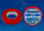 Изолента Uniel UIT-135P 20/15/01 RED - купить в Волгограде