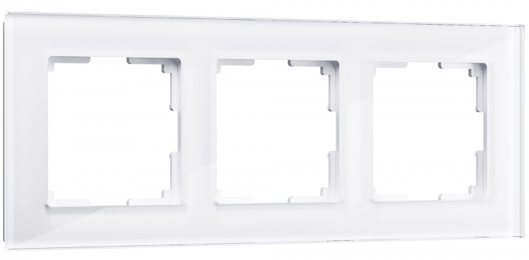 Рамка на 3 поста Werkel WL01-Frame-03 Favorit (белый) - купить в Волгограде