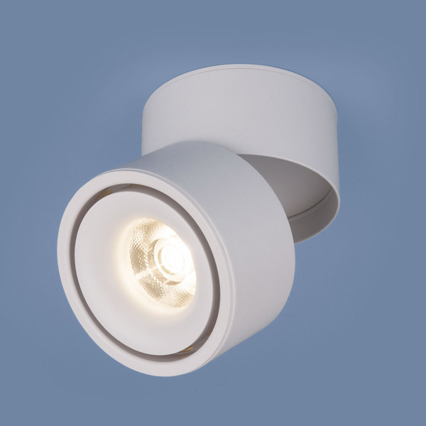 Накладной потолочный светодиодный светильник DLR031 15W 4200K 3100 белый матовый