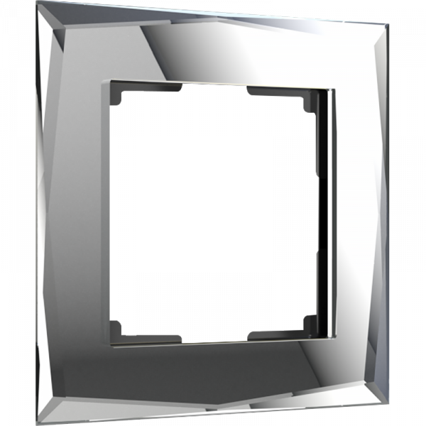 Рамка на 1 пост Werkel WL08-Frame-01 Diamant Зеркальные - купить в Волгограде