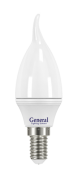 Светодиодная лампа Свеча на ветру GLDEN-CFW 7Вт E14 2700/4500К General